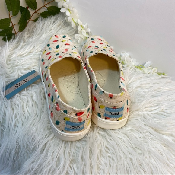 TOMS YOUTH BELMONT NATURAL TREE LIGHTS SIZE 6Y NWT - Picture 2 of 5